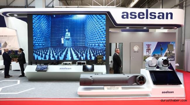 ASELSAN, Bakü'deki ADEX Fuarı'nda Azerbaycan Cumhurbaşkanı Aliyev'i ağırladı