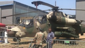 ASELSAN'ın 'elektronik gözü' Güney Afrika helikopteriyle birlikte tanıtıldı