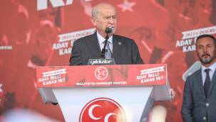Bahçeli: Sözümüz sözdür adayımız Erdoğan'dır