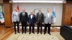 Bakan Yardımcısı Yılmaz, Başkan Büyükkılıç’ı ziyaret etti  