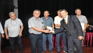 Beypazarı'nda kan bağışçılarına madalya verildi