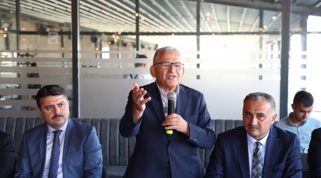 Büyükkılıç: Belediyenin borcu yok, kendi yağımızla kavruluyoruz