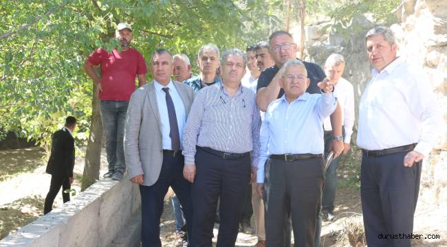 Büyükklıç, ‘Kayabaşı Cam Teras’ projesini yerinde inceledi