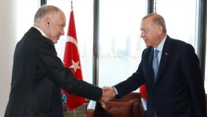 Cumhurbaşkanı Erdoğan, Dünya Yahudi Kongresi Başkanı Lauder'i kabul etti