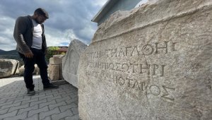 Hadrianaupolis'te 'Asklepios' varlığına işaret eden 1800 yıllık yazıt bulundu