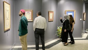 "Hatt-ı Müstakim" hüsnühat sergisi Üsküdar'da açıldı