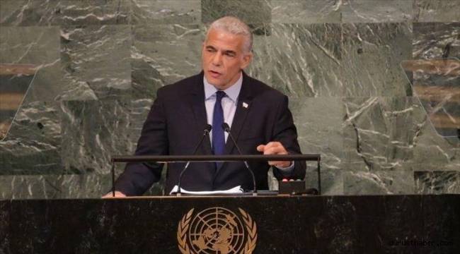 İsrail Başbakanı Lapid iki devletli çözümü desteklediğini söyledi