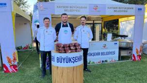 Kayseri Büyükşehir, Gastroantep Festivali'nde Büyük İlgi Gördü