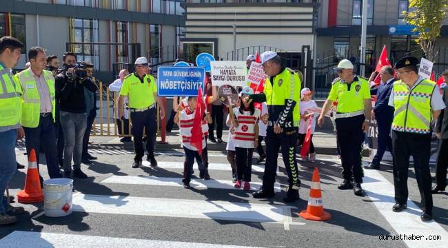 Kayseri’de ‘Önce Yaya Uygulaması’ etkinliği