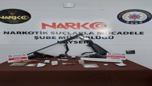 Kayseri'de uyuşturucu operasyonunda 13 şüpheli yakalandı