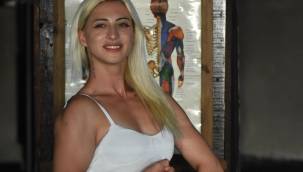 Kayserili Hande, Türkiye Vücut Geliştirme Şampiyonasına hazırlanıyor