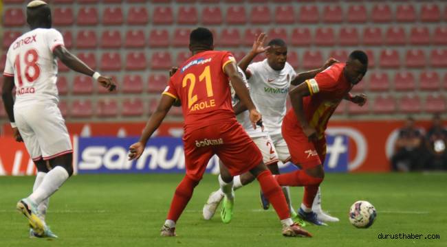 Kayserispor, Antalyaspor'u 1-0 mağlup etti