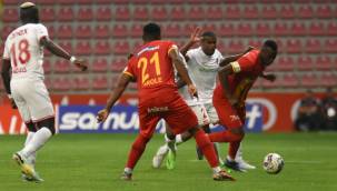 Kayserispor, Antalyaspor'u 1-0 mağlup etti
