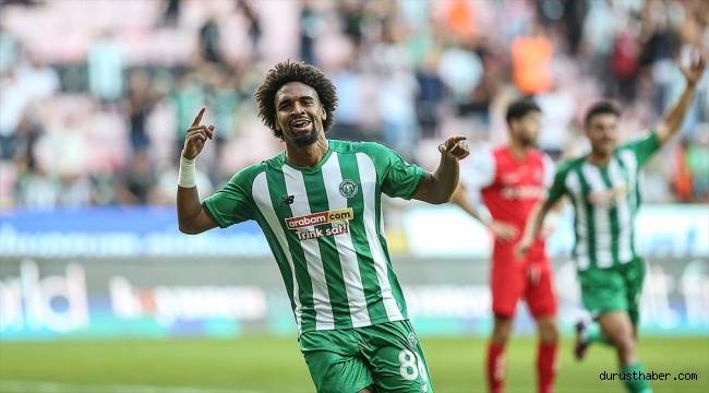 Konyaspor 3 puanı tek golle aldı