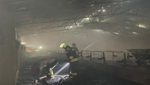 Kulu'da besihanede çıkan yangın hasara neden oldu