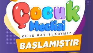 Melikgazi'de Çocuk Meclisi kurs kayıtları başladı