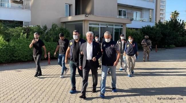 Mersin'de PKK/KCK operasyonunda yakalanan belediyenin daire başkanı adliyede