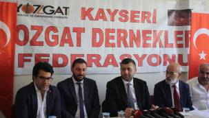 MHP Kayseri Milletvekili Ersoy'dan Yozgatlı Dernekler Federasyonu'na ziyaret