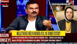 Milletvekili Atcı, ‘emekli maaşları’ paylaşımıyla ilgili açıklama yaptı