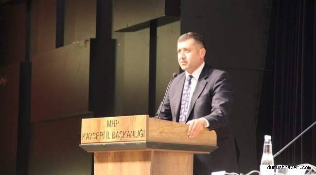 Milliyetçi Hareket Partisi Kayseri Milletvekili Baki Ersoy’dan iyi Parti’ye sert cevap.