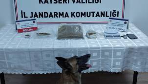 Narkotik köpeği ile uyuşturucu operasyonu: 1 gözaltı