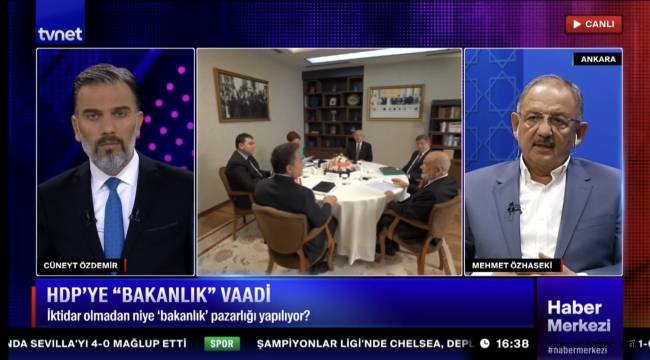Özhaseki, “PKK’nın siyasi uzantısı HDP’ye Bakanlık verme girişiminde bulunanlara milletimiz müsaade etmeyecektir.”