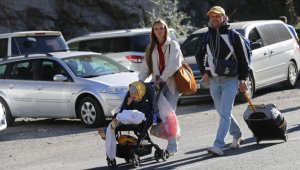 Seferberlik ilanından sonra Gürcistan'a geçen Ruslar yolculuklarını anlattı