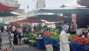 Semt pazarında sebze ve meyve fiyatları yükselişte | 01.09.2022