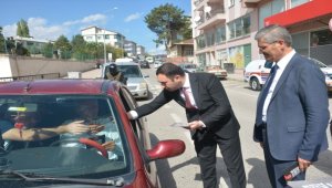 Suşehri'nde "Yayalara öncelik duruşu, hayata saygı duruşu" etkinliği yapıldı