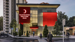 Talas Belediyesi'nden Türk Kızılay'a yeni bina