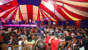 Talas'ta Akrobasi Sirki yaz akşamlarına renk katıyor