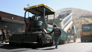 Talas'ta asfalt çalışmaları hız kesmiyor