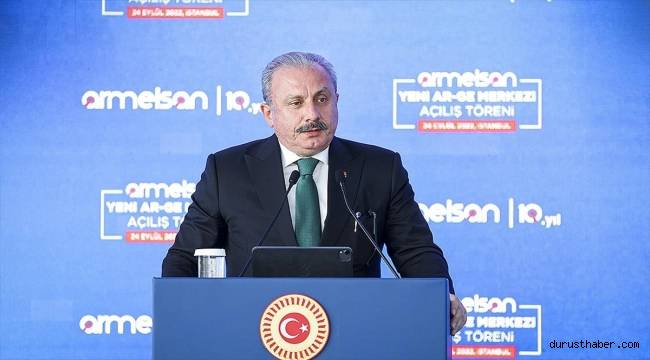 TBMM Başkanı Şentop: Artık uluslararası ölçekte rekabet edebilecek bir konuma ulaştık