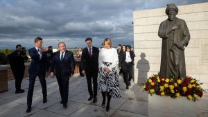 TBMM Başkanı Şentop, Macaristan'da ziyaretlerde bulundu