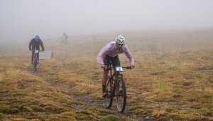 Uluslararası Erciyes MTB Cup Dağ Bisikleti Yarışları'nın üçüncü etabı koşuldu