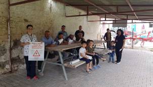 Vatandaşlara Kırım-Kongo Kanamalı Ateş Hastalığı konusunda bilgilendirmeler yapıldı