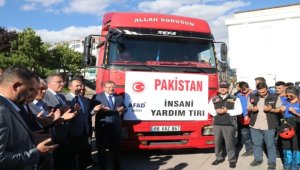 Yozgat'tan Pakistan'daki sel bölgesine yardım 
