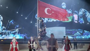 4. Dünya Göçebe Oyunları'nın kapanış töreni yapıldı