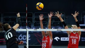 A Milli Kadın Voleybol Takımı, FIVB Dünya Şampiyonası'nın 2. tur ilk maçında Almanya'yı yendi