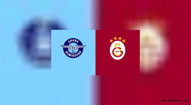 Adana Demirspor 0 - 0 Galatasaray maç özeti ve maçın golleri