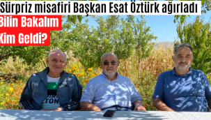 Fotoğrafı Esat Öztürk paylaştı