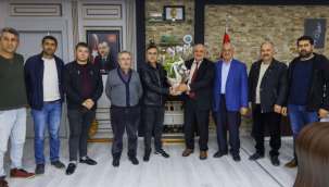 İlçe esnafından Başkan Öztürk'e teşekkür