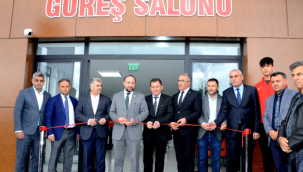 Kayseri Güreş Eğitim Merkezi Salonu açıldı
