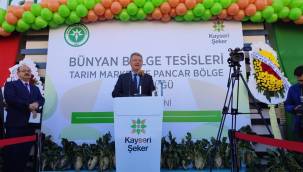 Kayseri Şeker'den Bünyan'da çifte açılış