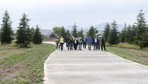 Kayseri'deki Recep Tayyip Erdoğan Millet Bahçesi'nin yüzde 70'i tamamlandı