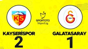 Kayserispor-Galatasaray maçından notlar