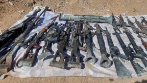 Pençe-Kilit Operasyonu'nda 6 ayda 1043 silah ele geçirildi