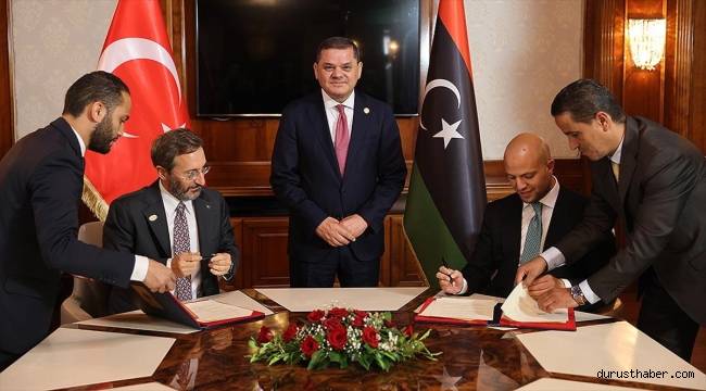 Türkiye ile Libya arasında "Medya ve İletişim Alanında İşbirliği Mutabakat Zaptı" imzalandı