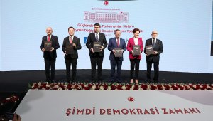 Altılı masanın anayasa değişikliği çalışması tanıtıldı 