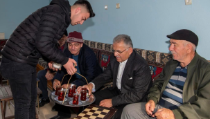 Büyükkılıç'tan Mimarsinan'da Çay Eşliğinde 